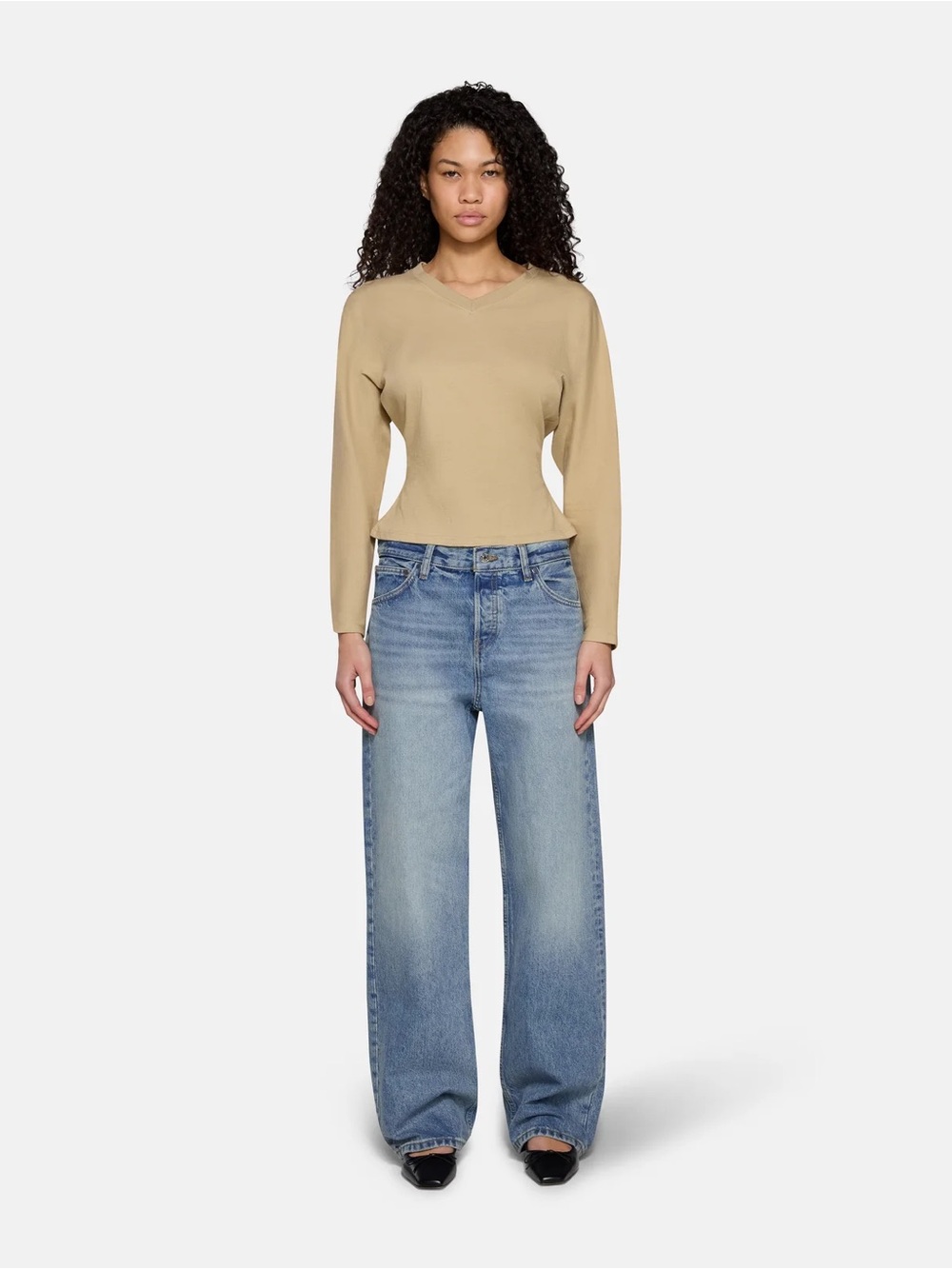 EB baggy medium wash denim in Luca - size 29